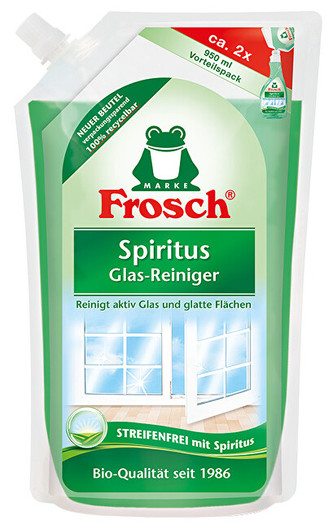 Frosch Čistič skel Spiritus – náhradní náplň EKO BIO 950 ml