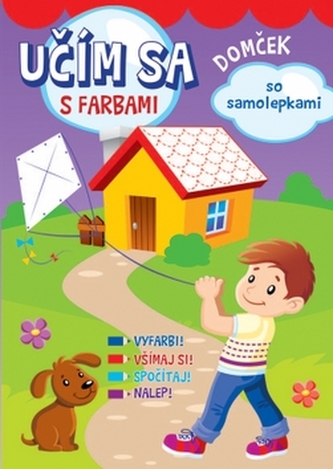 Domček so samolepkami