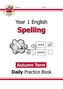 New KS1 Spelling Daily Practice Book: Year 1 - Autumn Term