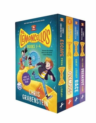 Mr. Lemoncello's Library Books 14 (Boxed Set)