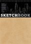 Sketchbook (basic medium spiral fliptop landscape Kraft)