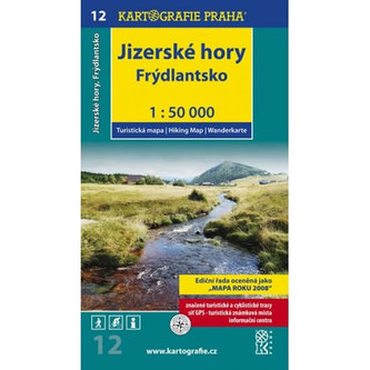 1: 50T (12)-Jizerské hory,Frýdlantsko (turistická mapa)
