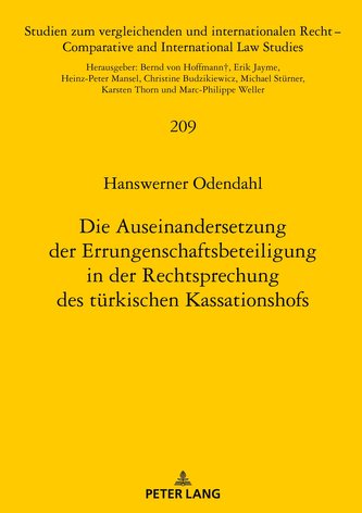 Die Auseinandersetzung der Errungenschaftsbeteiligung in der Rechtsprechung des türkischen Kassationshofs