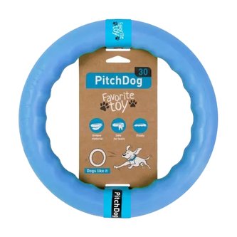 PitchDog tréninkový Kruh pro psy modrý 20cm