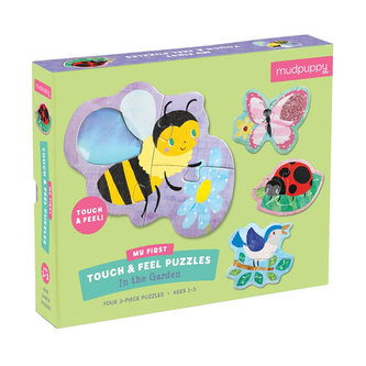 My First Touch & Feel Puzzles:In the Garden/Moje první dotyková puzzle: Zahrada