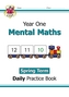 New KS1 Mental Maths Daily Practice Book: Year 1 - Spring Term