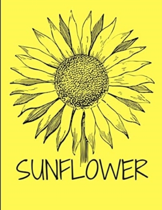 SUNFLOWER FLORAL YELLOW NOTEBOOK JOURNAL