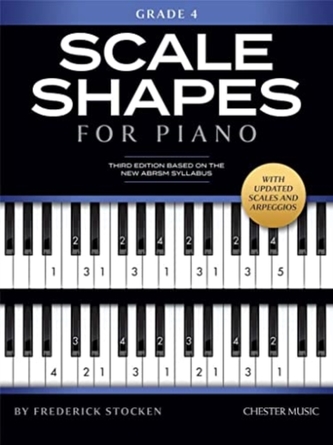 SCALE SHAPES FOR PIANO GRADE 4