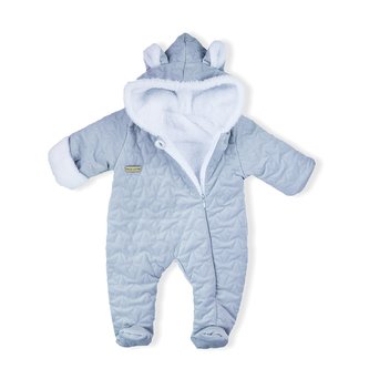 Zimní kojenecký overal Nicol Kids Winter šedý - velikost 80 (9-12m)