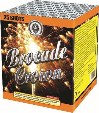 Kompakt Brocade crown 25 ran - 45 mm