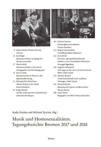 Musik und Homosexualitäten.