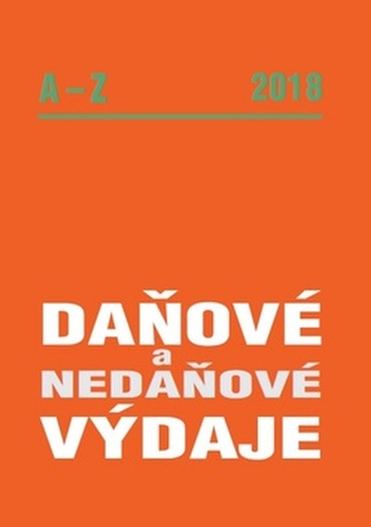 Daňové a nedaňové výdaje 2018 A-Z