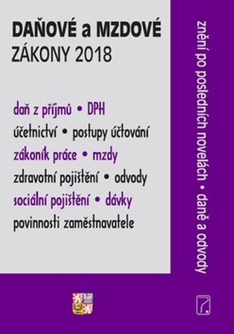 Daňové a mzdové zákony 2018