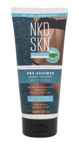Vita Liberata NKD SKN Samoopalovací přípravek Pre-Shower Gradual Tan Lotion 150 ml Body & Face pro ženy