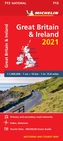Great Britain & Ireland 2021 - Michelin National Map 713