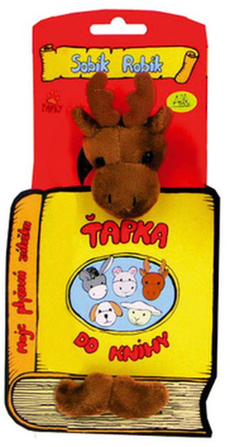 Záložka do knihy plyšová sobík Robík