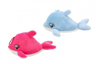 Delfín plyš 20cm 2 barvy 0m+