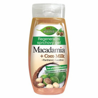 Bione Cosmetics Regenerační sprchový gel Macadamia + Coco Milk 260 ml woman