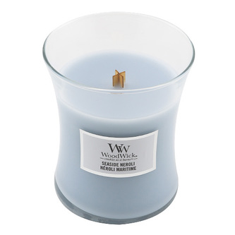 WoodWick Seaside Neroli svíčka váza 275g