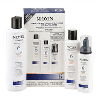 Nioxin Dárková sada pro řídnoucí normální až silné přírodní i chemicky ošetřené vlasy System 6 (Hair System Loyalty Kit 6) unisex