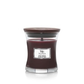 WoodWick Velvet Tobacco svíčka váza 609g