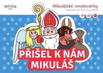 Mikulášské omalovánky / Přišel k nám Mikuláš