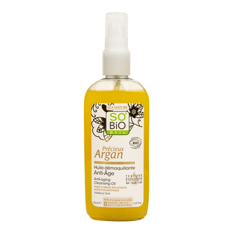 Olej odličovací 150 ml anti-age Precieux argan BIO   SO’BiO étic