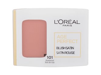 L´Oréal Paris Age Perfect Tvářenka Blush Satin 5 g 101 Rosewood pro ženy