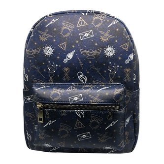 Dámský batoh Harry Potter: Mystický (27 x 22 x 14 cm|objem 8,3 litrů) modrý