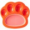 PetDreamHouse zpomalovací miska Paw 2 v 1 Mini – oranžová
