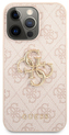 Guess Big 4G Metal Logo Case iPhone 13 Pro, Pink