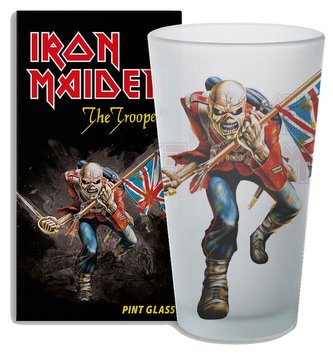 Sklenice Iron Maiden: The Trooper (objem 500 ml)