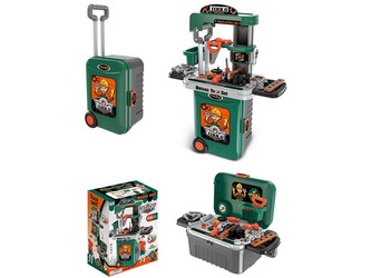 Souprava nářadí, v kufru, 66 cm