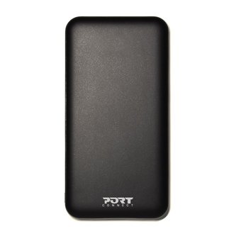 PORT CONNECT Powerbank 10 000mAh, USB-C/USB-A, černá