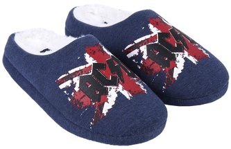 Pánské nazouvací trepky AC/DC: England Flag (velikost EU 40/41)