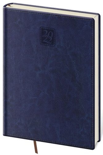 Diář 2022 Nebrasca - modrý, týdenní, A5