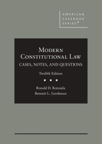 Modern Constitutional Law