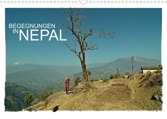 BEGEGNUNGEN IN NEPAL (Wandkalender 2022 DIN A3 quer)