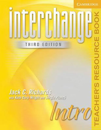 Interchange Third Edition Intro: Teacher´s Resource Book