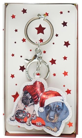 Vánoční klíčenka