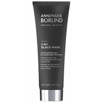 ANNEMARIE BORLIND Černá maska 2 v 1 (2 in 1 Black Mask) 75 ml woman