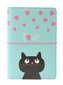 Diář UNI Kočka kroužkový M s vyměnitelným kalendáriem 2022 - Designové diáře 2022