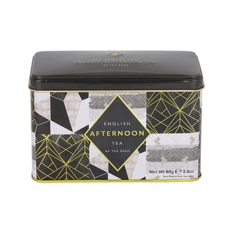 New English Teas čaj plechovka RS74, 40 sáčků, GEOMETRICS, NET