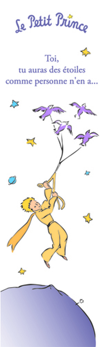 MALÝ PRINC Záložka MPPPR309 LE P. PRINCE KIUB