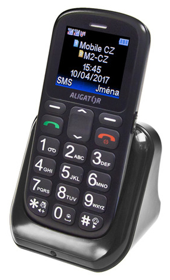 Aligator A321 Senior Black