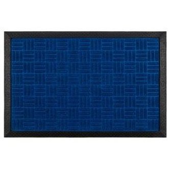 Rohožka guma+PP modrá 40x60 cm