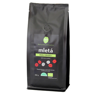Fairobchod Bio mletá káva Peru Grade 1, 250 g