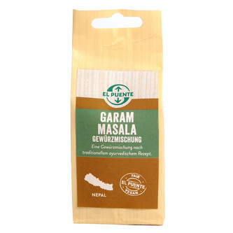 El Puente Koření Garam Masala z Nepálu, 60 g