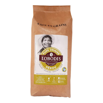 Lobodis Zrnková káva z Peru, 1000 g