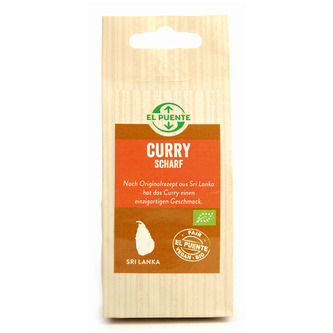 El Puente Bio koření kari ostré ze Šrí Lanky, 60 g